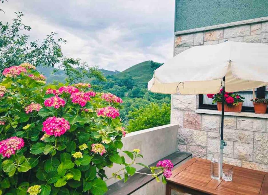 아레나스데카브랄레스 Acogedora Casa En Arangas Cabrales 빌라 외부 사진